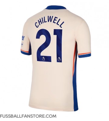 Chelsea Ben Chilwell #21 Replik Auswärtstrikot 2024-25 Kurzarm